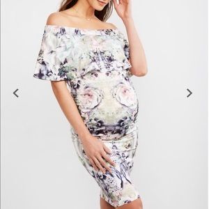 NWT off the shoulder maternity dress. Size small